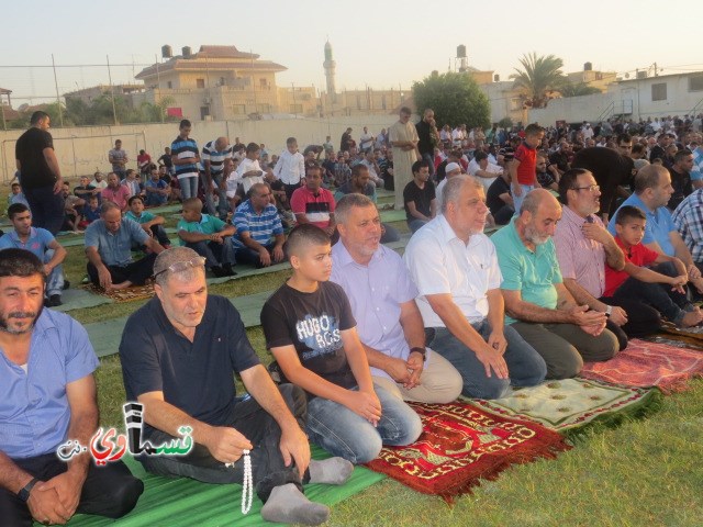  كفرقاسم - فيديو : تتصافح الايدي وتتعانق الرقاب في صلاة عيد الاضحى المبارك في المصلى ومشاركة واسعة مع الابتسامة 